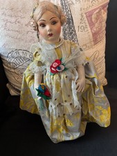 RARE Antique LEnci Style 14"