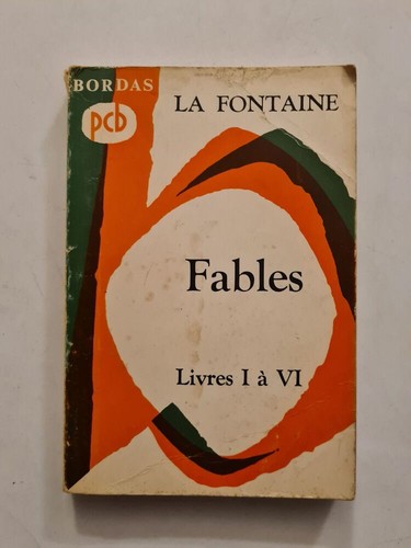 Fables livres vi la - livres, a