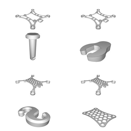 Kit telaio per drone - per,