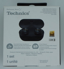 Technics AZ80 Auricolari Nero Premium Hi-Fi True Wireless Cancellazione Rumore Nuovi