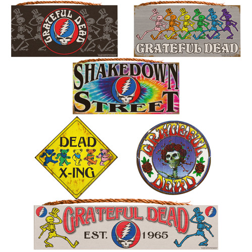 Insegne legno grateful dead - legno,
