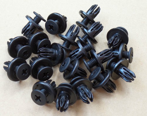 20x clip fissaggio paraurti - 20x,