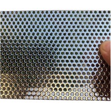 Lamiera forata acciaio inox