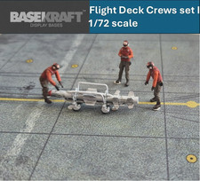 Basekraft 1/72 US Navy aereo-portaerei ponte di volo missile carico equipaggi...