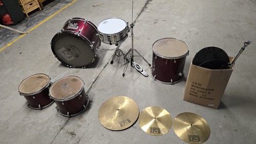 Batteria acustica pezzi - batteria,