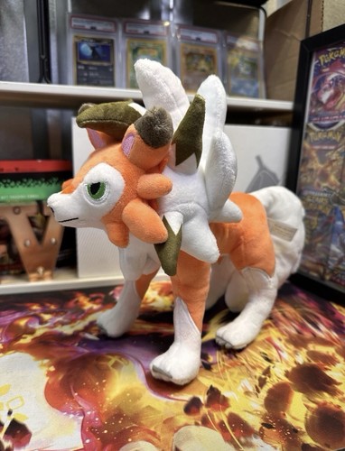 Peluche pokemon lycanroc forma - pokemon,