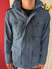 Giacca stile militare blu