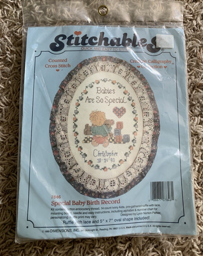 Stitchables punto croce - stitchables, "i
