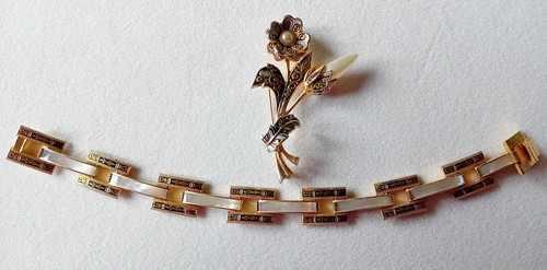 Vintage gold toledo - vintage, damascene