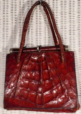 Antica borsa a mano Cordovan