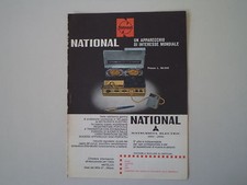 advertising Pubblicità 1963 REGISTRATORE NATIONAL - MATSUSHITA ELECTRIC