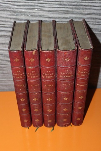 Roman renart 4 tomes - le,