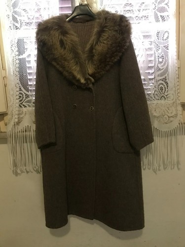 Cappotto grigio scuro - scuro,, collo