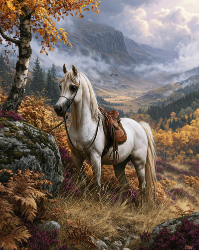 Stampa artistica 8x10 cavallo