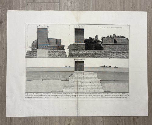 Stampa antica spaccato del - stampa,