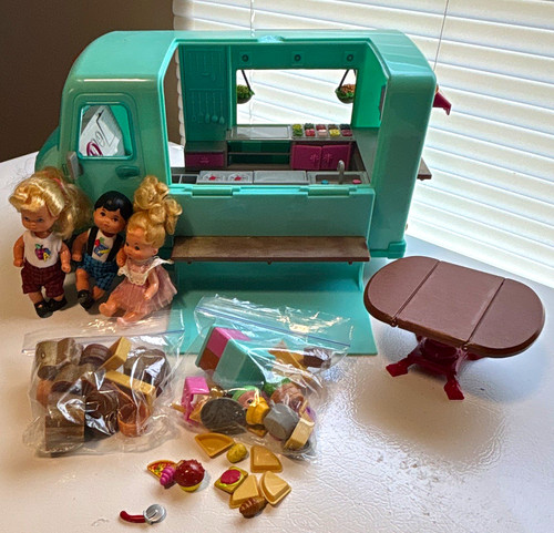 Playset camion cibo - , bambola