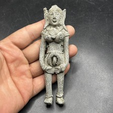 Unica statua figura donna erotica bronzo antico romano 