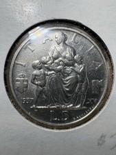 Italy 5 Lire 1937 Victor