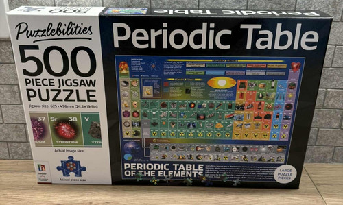 Puzzle tavola periodica 500 - puzzle,