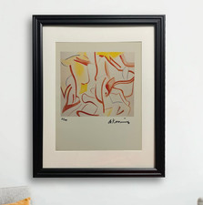 Willem de Kooning Hand-Signed