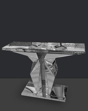 Consolle specchiata ingresso argento