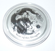 Australia Lunar 2 drago 2012 drago 10 oz moneta argento Australia silver TOP