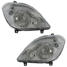 Coppia Fari Anteriori Cromati