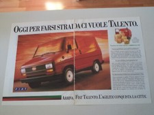 advertising Pubblicità 1989 FIAT TALENTO