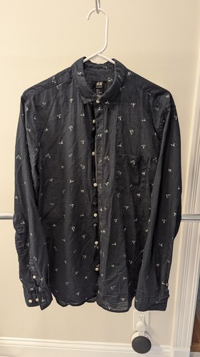 Camicia uomo blu - blu, medio
