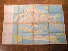Mappa Vintage Di Venezia Lido