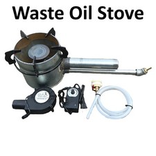 Stufa a olio esausto da