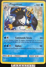 Carte Pokemon PINGOLEON 34/156 HOLO Mozaïque Soleil et Lune 5 SL5 FR NEUF