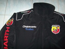 1NUOVO ABARTH Fiat Cinquecento Trofeo fan-giacca nero jacket gilet giacca jakka