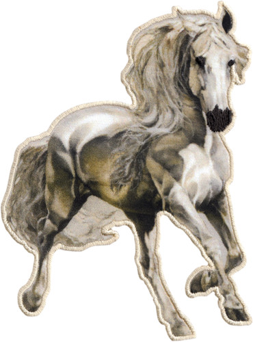 Patch cavallo al - -, galoppo
