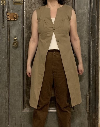 Gilet lungo susan cianciolo - lungo,