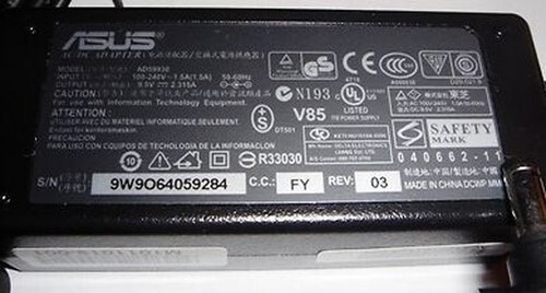Adattatore originale asus eee - adattatore,