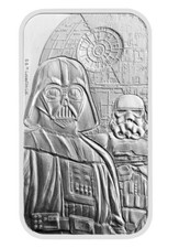 Lingotto e capsula Star Wars Dark Side 1 oz 999,9 argento fine coniato 