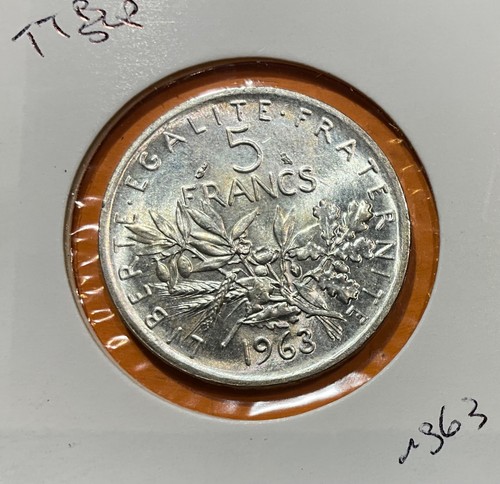 France franc semeuse - -, 5