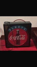Insegna Luminosa Elettrica Coca Cola Primi Anni 2000 Perfettamente Funzionante