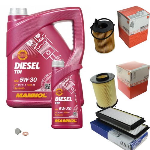 Mahle controllo set mannol - set, l