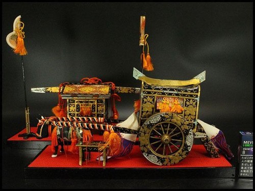 Antica miniatura japan hina - miniatura,