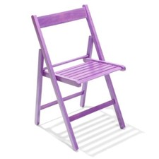 4 SEDIA PIEGHEVOLE IN LEGNO DA