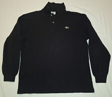 Lacoste nera manica lunga