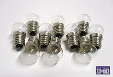 10 Lampadine Anteriore per bici fanale a dinamo luce 6 v 3W Lampadina bicicletta