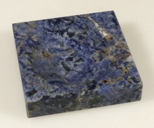 PRL) POSACENERE PORTACENERE MARMO PIETRA PREZIOSA SODALITE CENDRIER ASH-TRAY