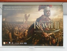 POSTER CARTONE RIGIDO 40x60 cm TOTAL WAR ROME II 2 ORIGINALE LOCANDINA UFFICIALE