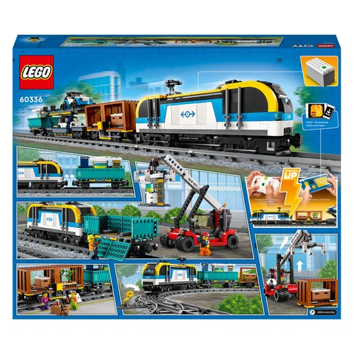Lego city treno merci - merci, (60336)