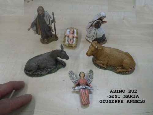 Presepe completo pastori - completo,