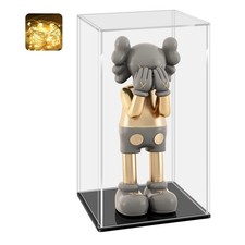 Vetrina in acrilico, assemblare vetrina espositore per oggetti da collezione, con du...