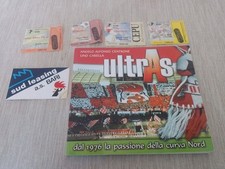 LIBRO ULTRAS BARI CURVA NORD UCN Sticker Adesivo Biglietto Calcio Vintage 94-95